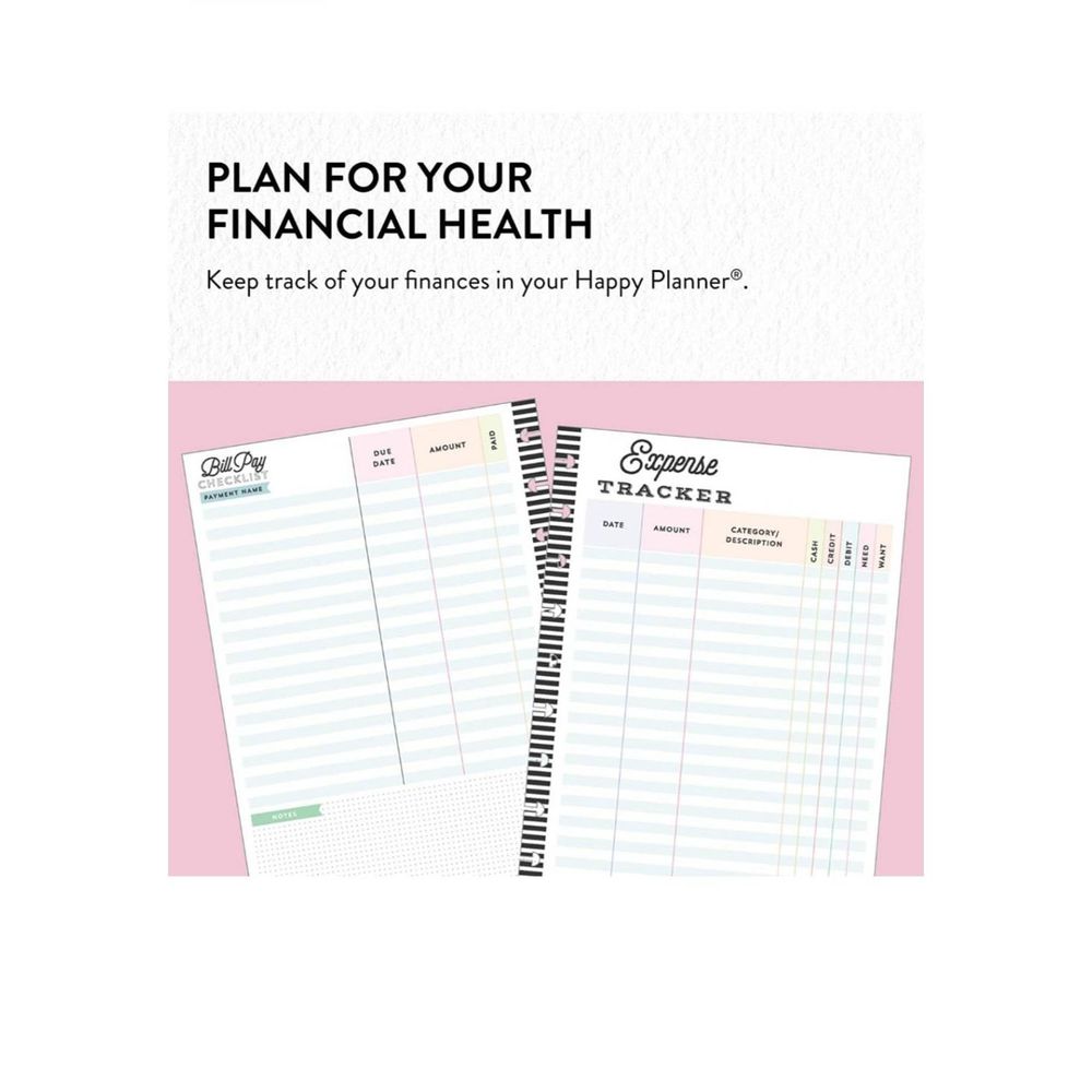 2 Packs The happy planner New budget planner - Picture 4 of 7